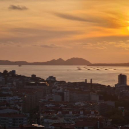 Fabuloso Apartamento Con Vistas A La Ria De Vigo Esterno foto