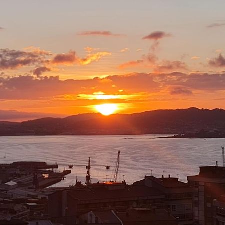 Fabuloso Apartamento Con Vistas A La Ria De Vigo Esterno foto