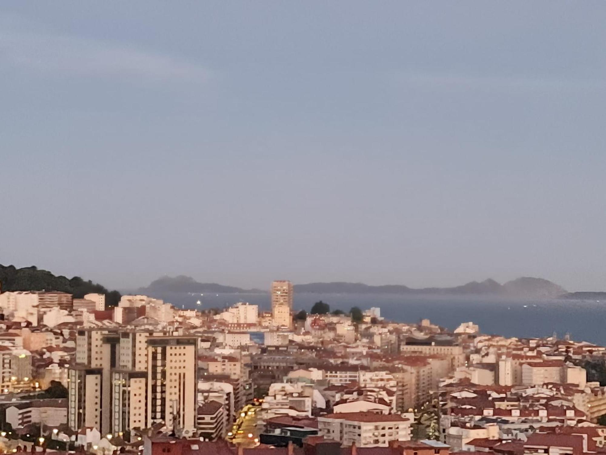 Fabuloso Apartamento Con Vistas A La Ria De Vigo Esterno foto